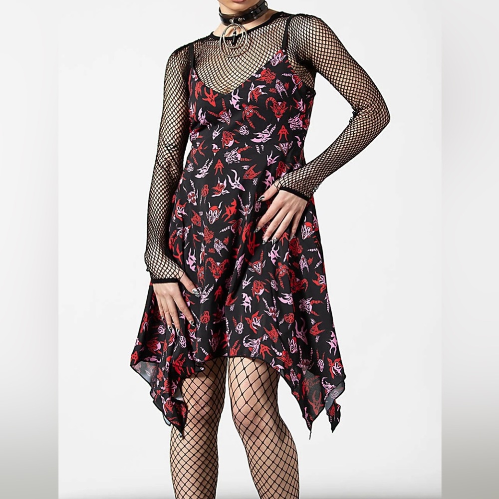 Killstar Devilish skater dress